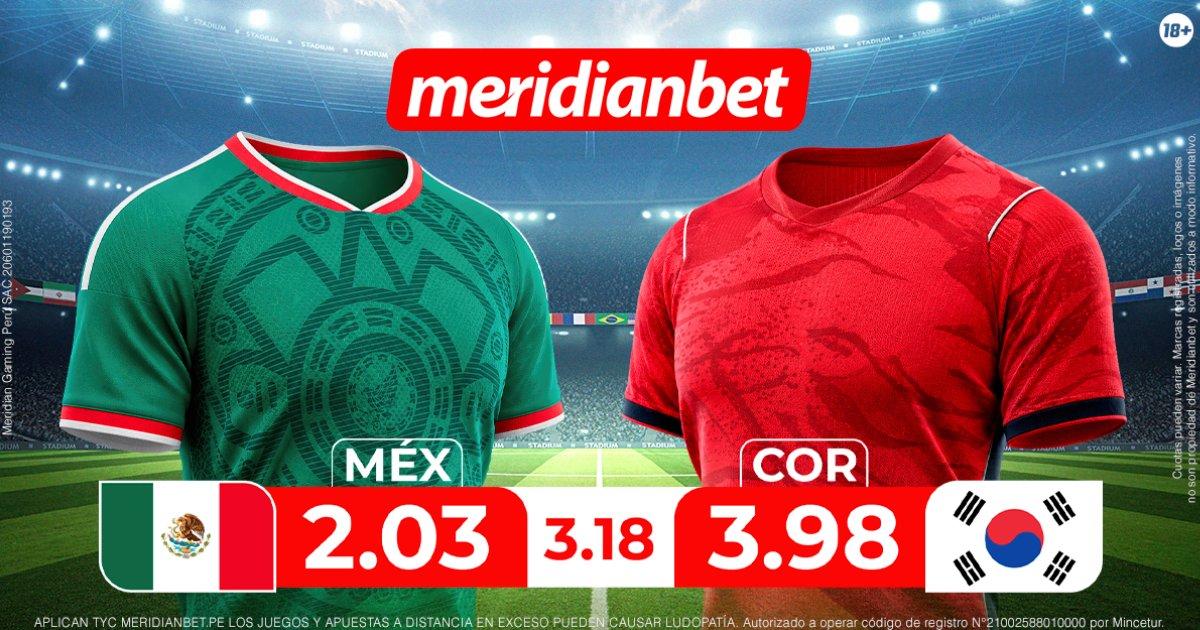 Mexico vs Corea del Sur: ¡Juega en el Torneo mundial y llega a La Cima del Fútbol con Meridianbet y Kashio!