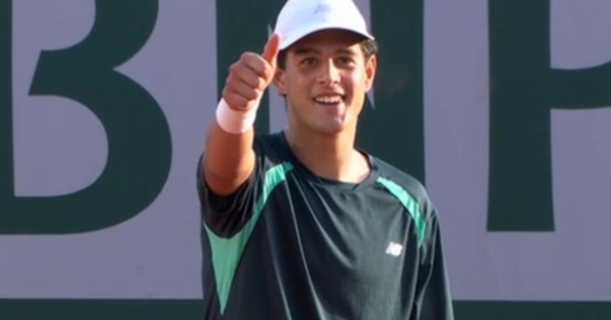 ¡Sigue avanzando! Baena se metió a octavos del Roland Garros junior