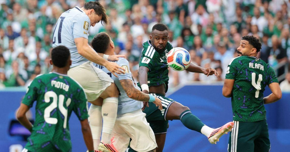 🔴#ENVIVO Arabia Saudita vence por 1-0 a Uruguay en el Grupo H