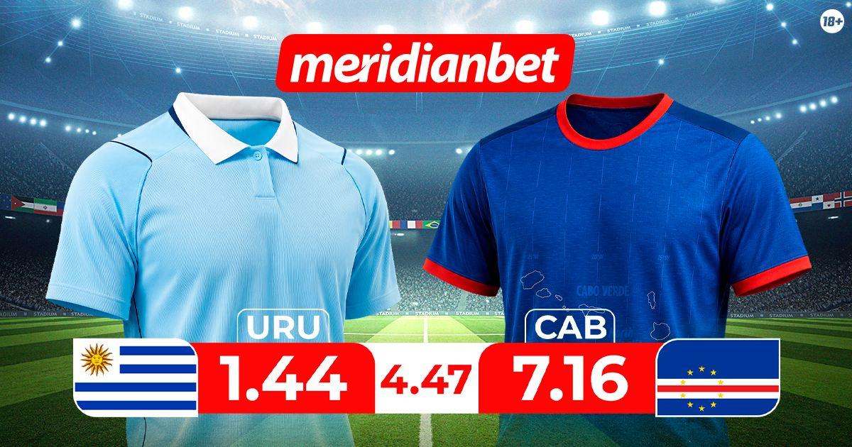 Uruguay vs Cabo Verde: ¡Juega en el Torneo mundial y gana con la Mundo Mania de Meridianbet!