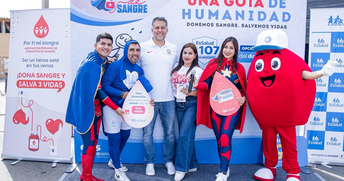 Alianza Lima y EsSalud lograron una exitosa campaña de donación de sangre