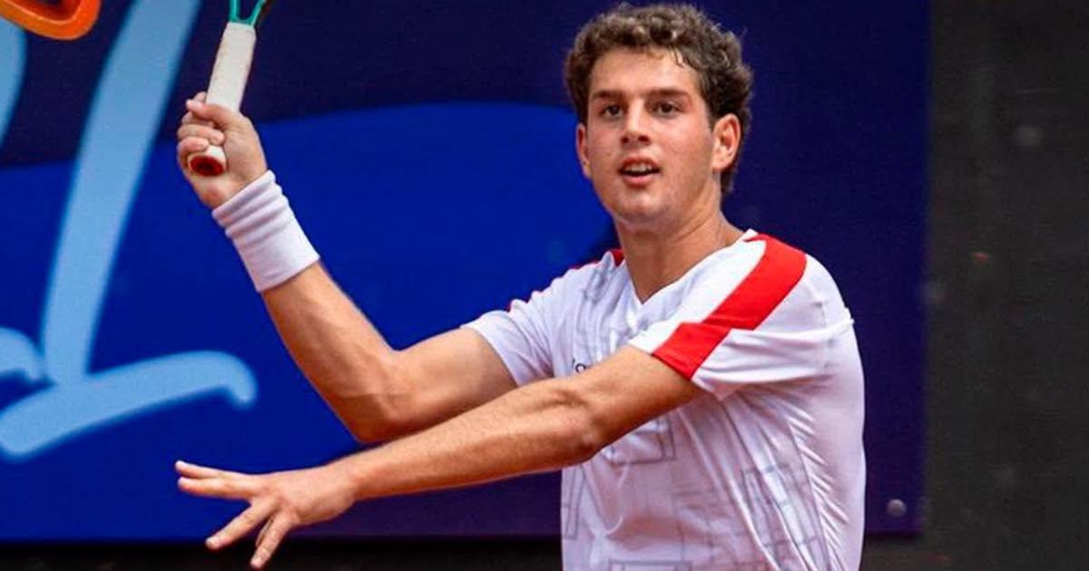 Nicolás Baena debutó con triunfo y avanzó a la segunda ronda de Wimbledon Junior