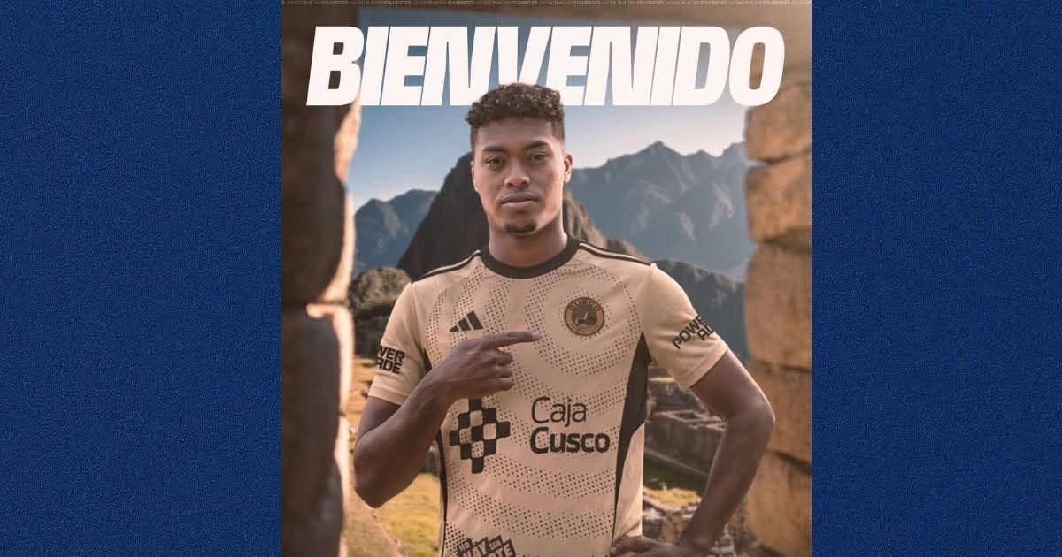 Cusco FC oficializó el fichaje del ecuatoriano Jean Carlos Montaño