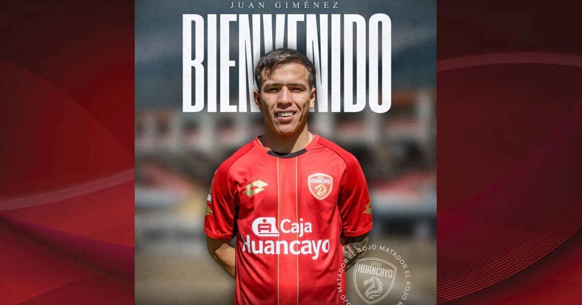 Sport Huancayo anunció al paraguayo Giménez como nuevo 'jale' para el Clausura