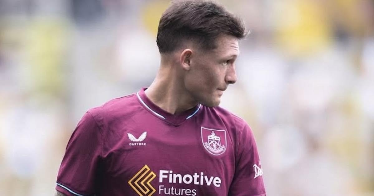Oliver Sonne fue titular en el empate del Burnley ante Columbus Crew en amistoso