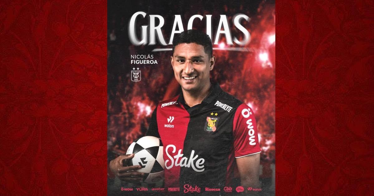 El delantero Nicolás Figueroa dejó de pertenecer a FBC Melgar