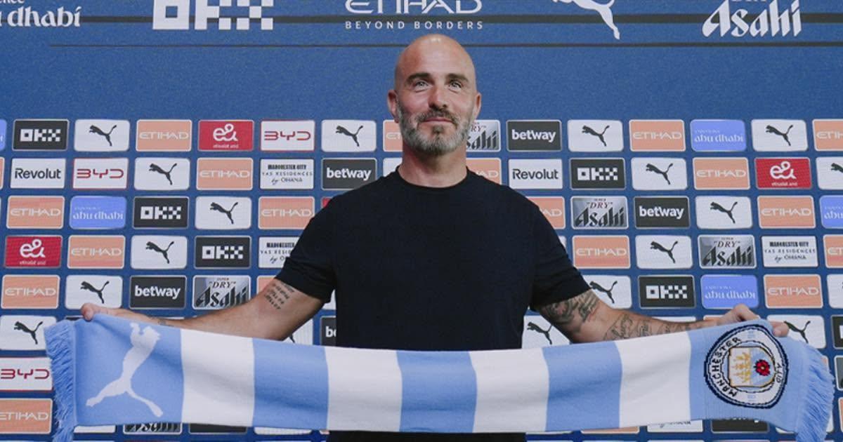Enzo Maresca en su presentación oficial: "Es un privilegio relevar a Pep (Guardiola)"
