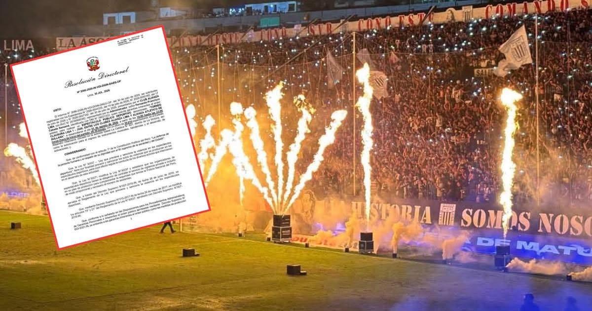 ¡Fiesta popular! Se autorizó ingreso de instrumentos y banderolas para el Alianza Lima vs. A. Atlético
