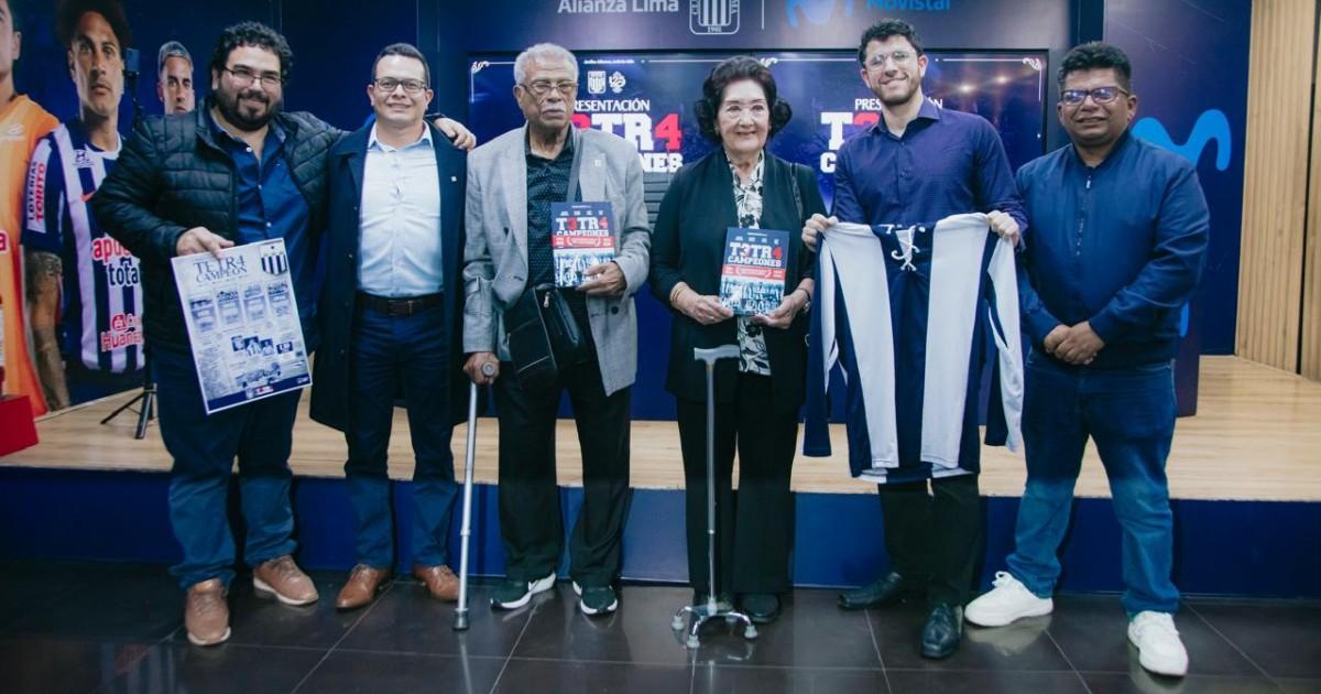 Se presentó el libro 'T3tr4campeones'