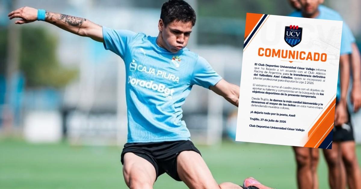 Axel Cabellos es nuevo jugador de la Universidad César Vallejo