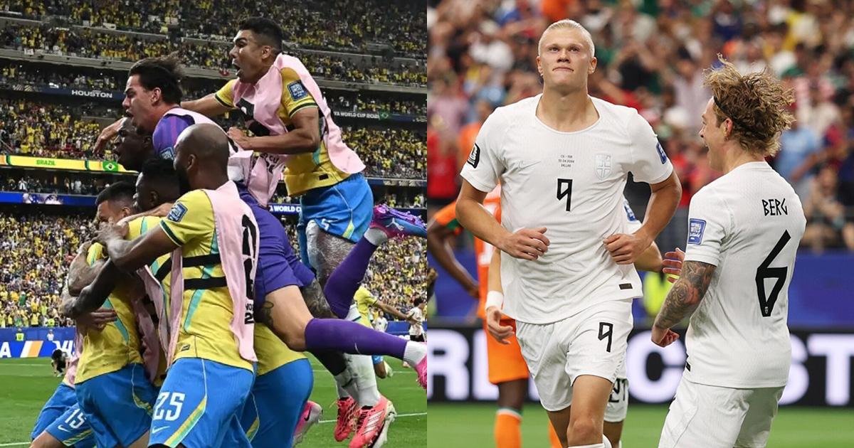 🔴#ENVIVO Brasil iguala sin goles ante Noruega por los octavos del Mundial 2026