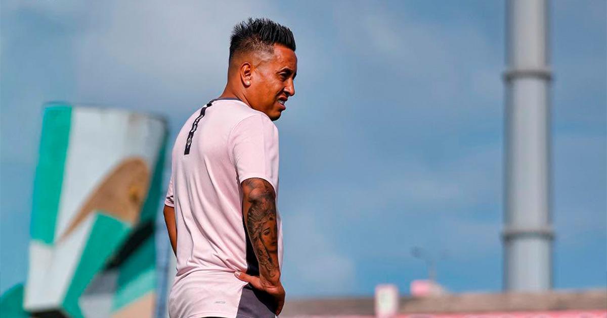 Christian Cueva ya entrena son Sport Boys