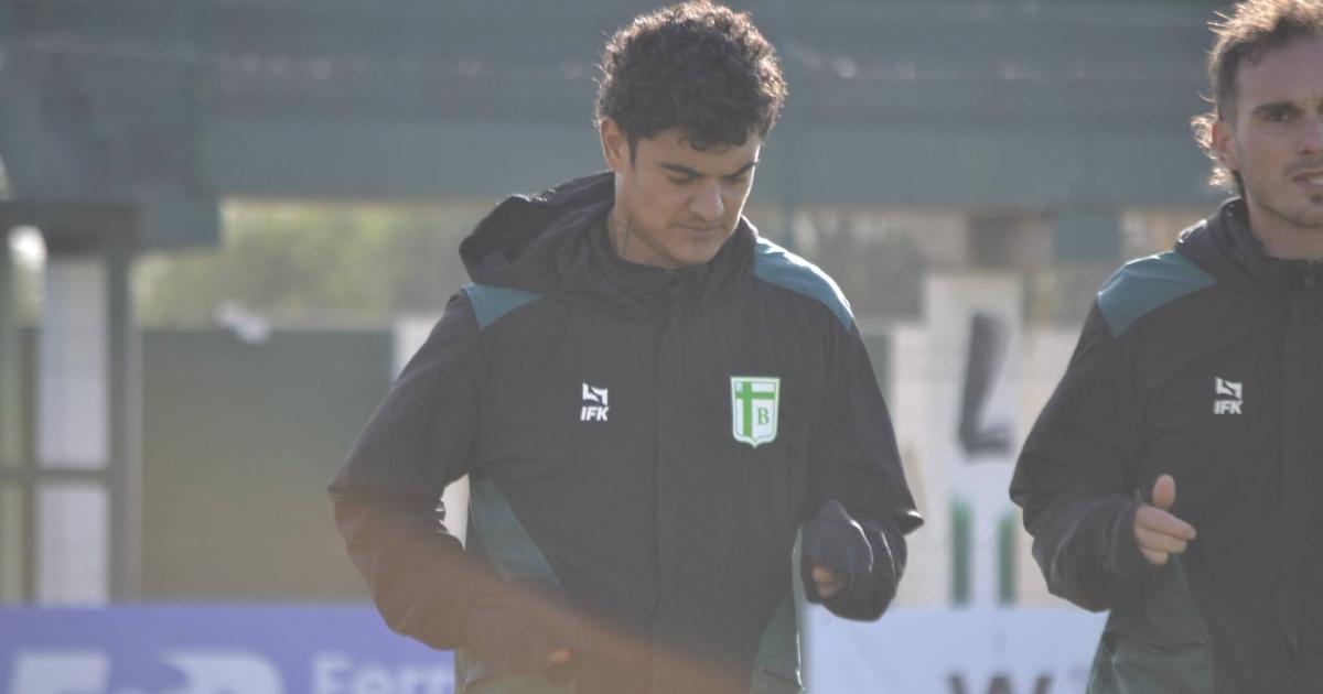   'Che' Beltrán ya entrenó en su nuevo club de Argentina