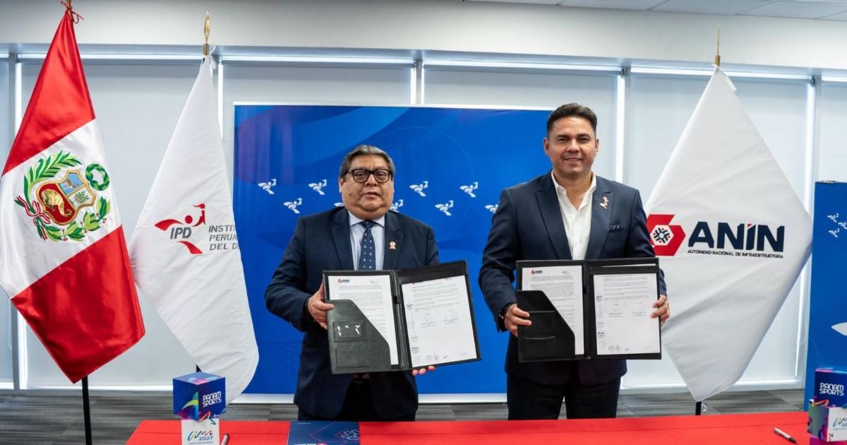 IPD firmó convenio para optimizar Estadio Nacional y otros recintos deportivos