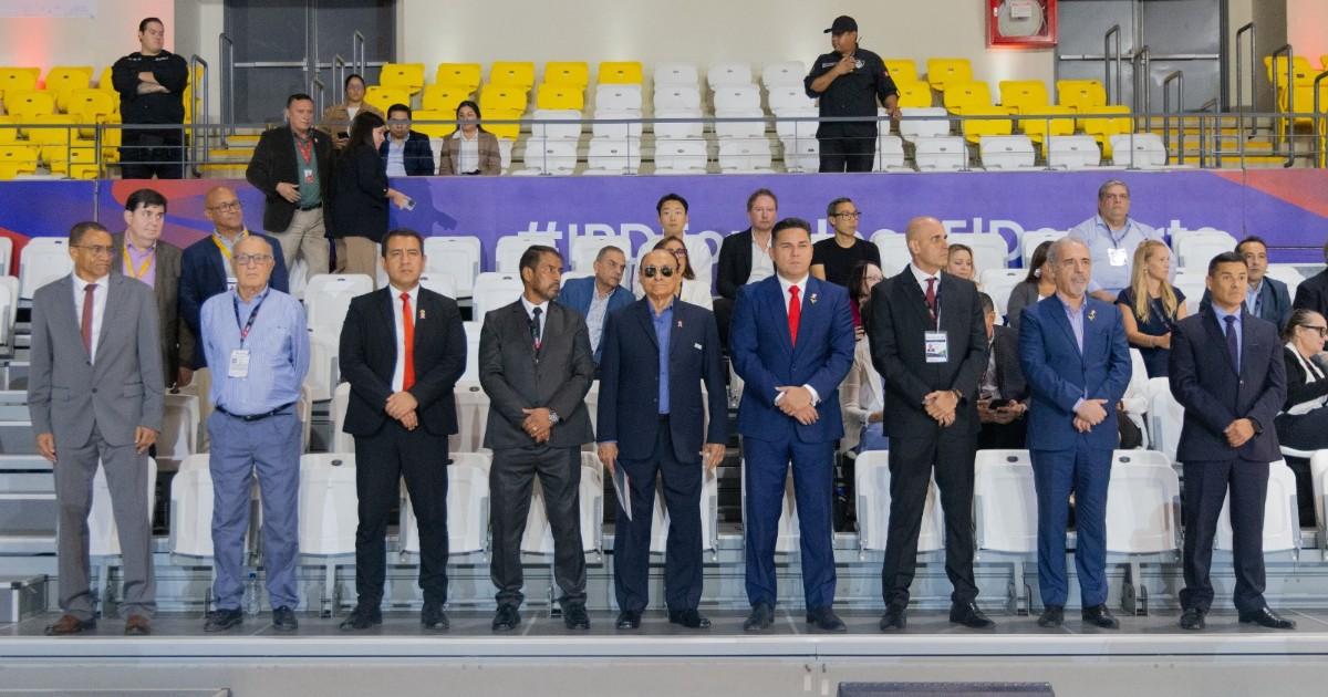 Presidente del IPD inauguró los Juegos Panamericanos Universitarios Lima 2026 en el Polideportivo Lucha Fuentes