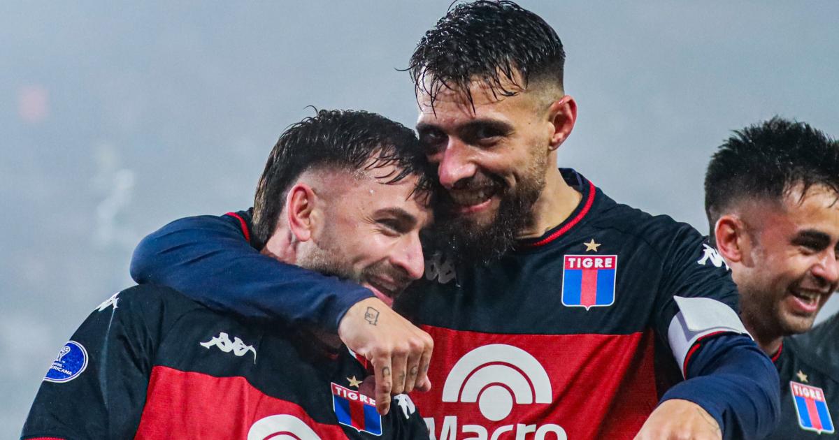 Tigre goleó a Nacional en Montevideo y quedó a un paso de los cuartos de la Sudamericana