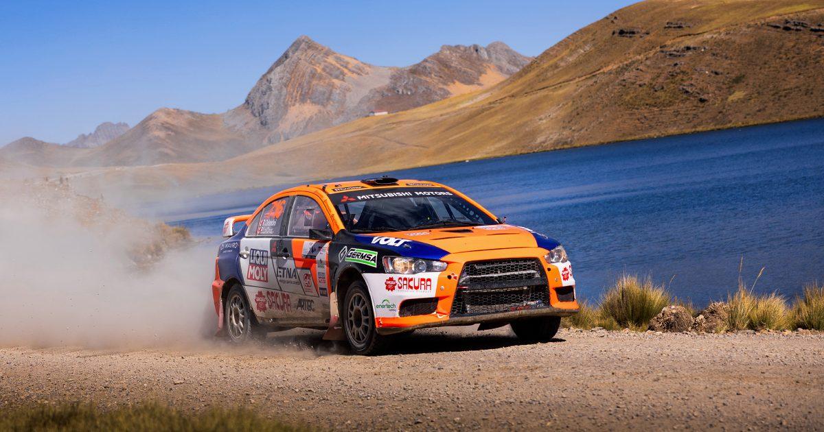 Raúl Orlandini logró el mejor tiempo en su categoría en el Rally de la Cordillera