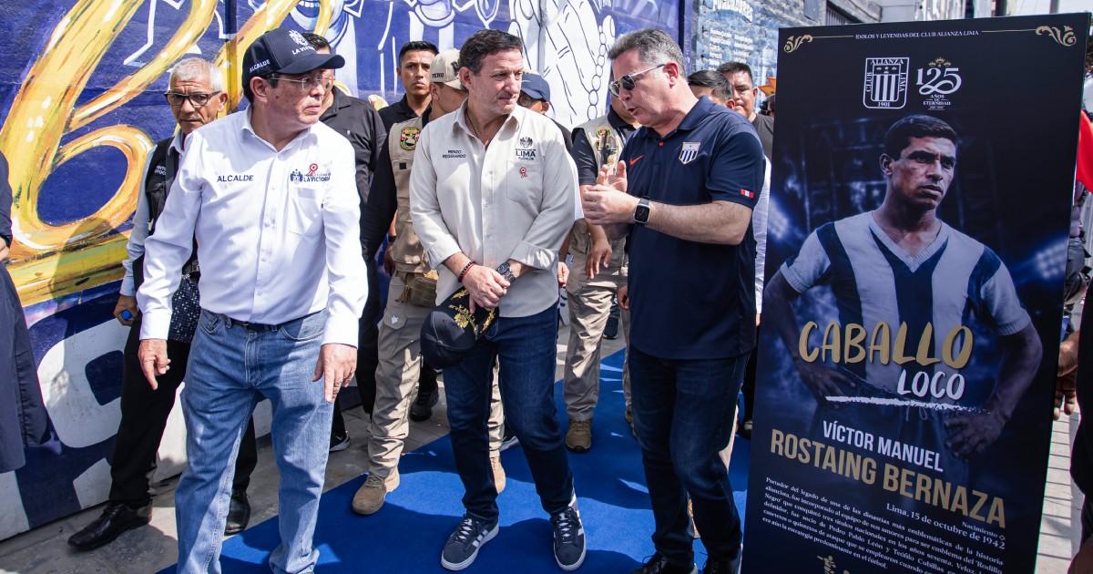 Alianza Lima inauguró el Boulevard Caminito Íntimo, un nuevo homenaje a su historia
