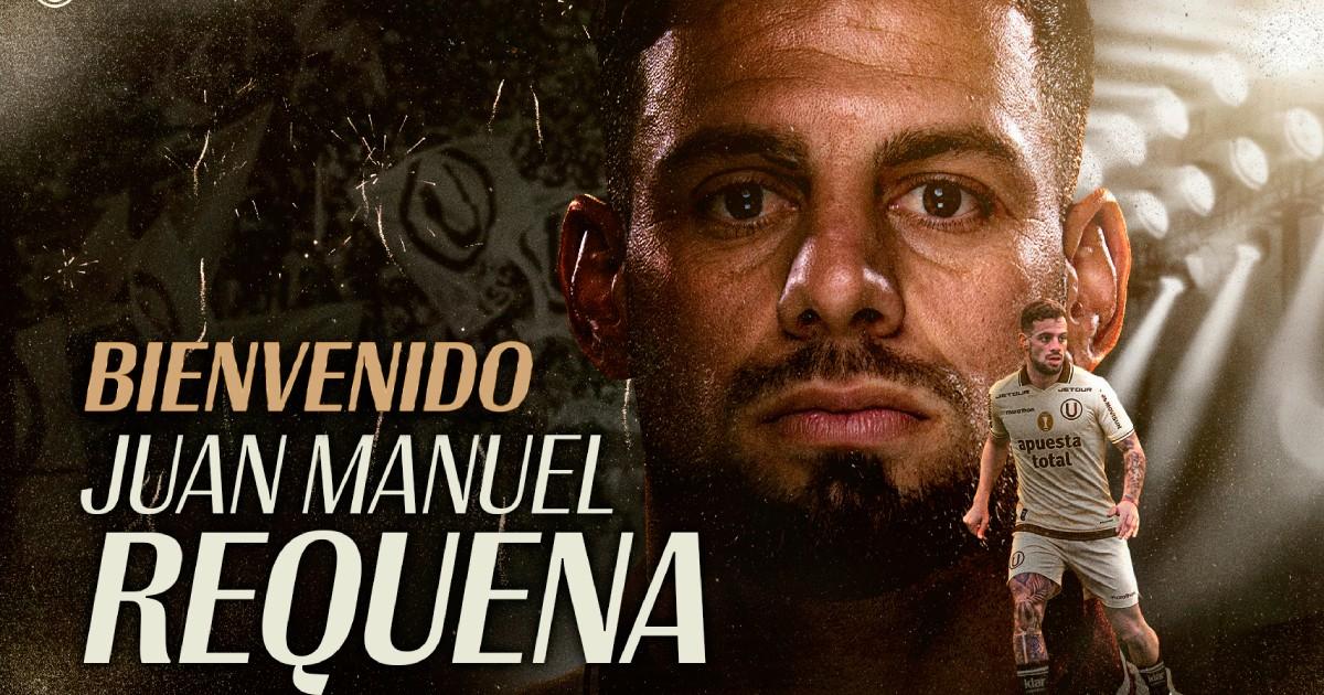Universitario oficializó a Juan Manuel Requena como nuevo refuerzo