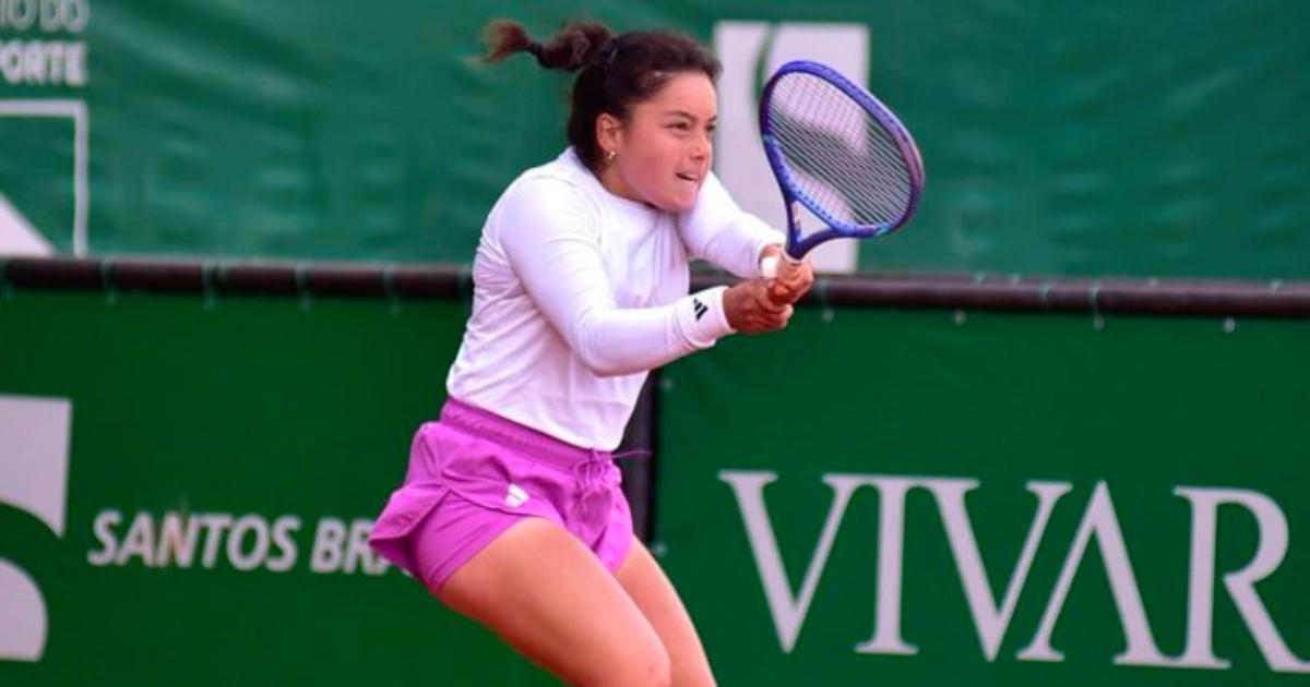 Lucciana Pérez avanzó a los cuartos de final del W35 de Sao Paulo