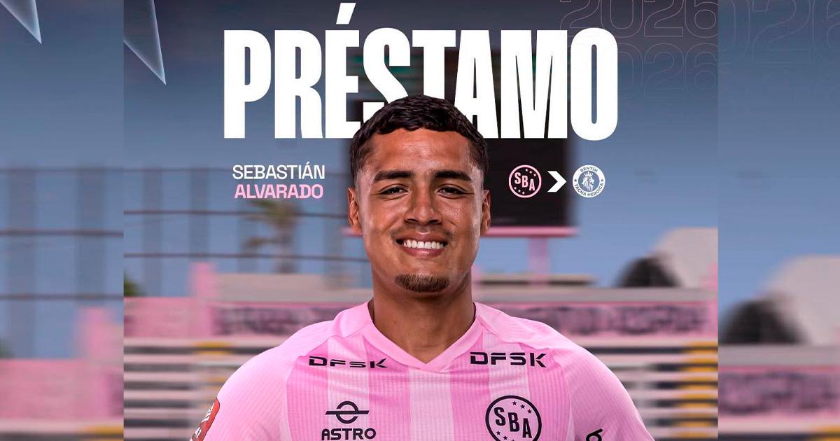 Sport Boys anunció el préstamo de Sebastián Alvarado a Bentín Tacna