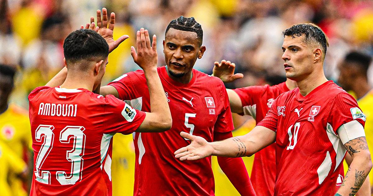 (VIDEO | FOTOS) ¡El último pasajero! Suiza venció en penales a Colombia y avanzó a cuartos de final
