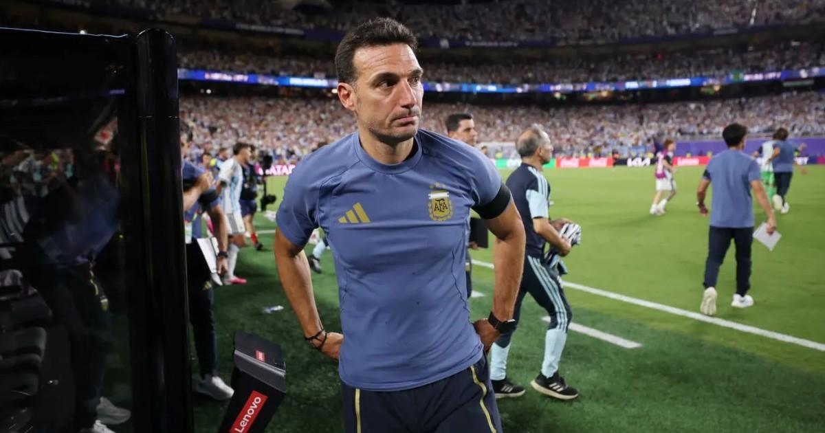 Scaloni sobre enfrentar a Inglaterra: "Es un partido de fútbol, no hay más que eso"