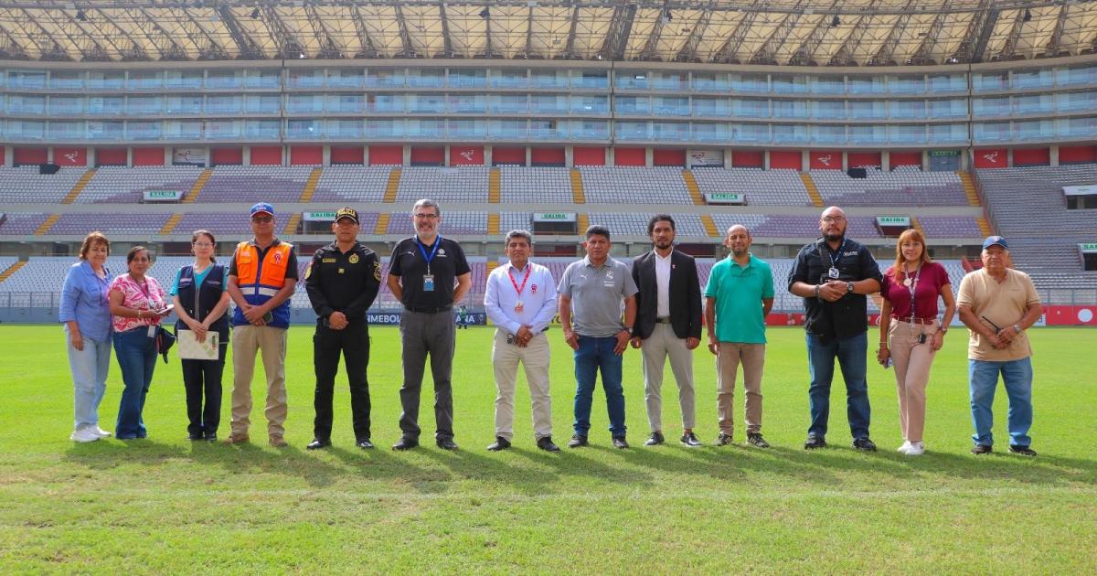 Estadio Nacional recibió aprobación de Conmebol tras evaluación de su campo de juego