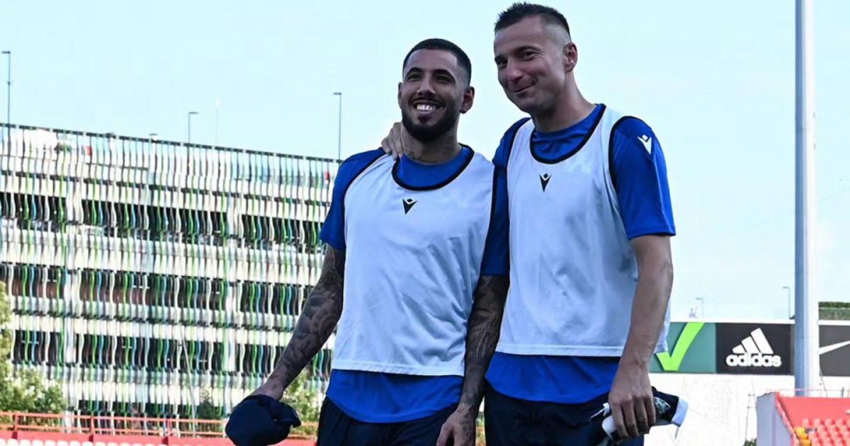Sergio Peña disputó los últimos minutos en empate del OFK Beograd por la liga serbia