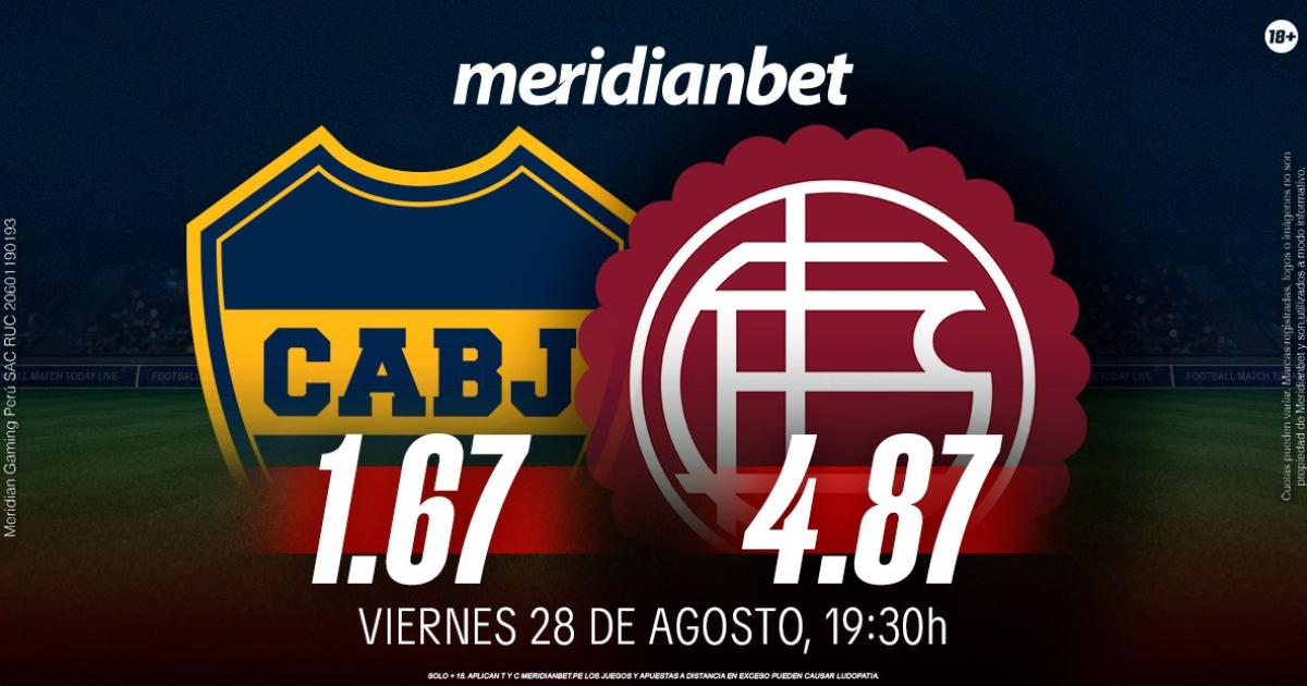 Boca Juniors vs Lanús: ¡Recomienda Meridianbet a un amigo y ganen juntos puntos de Misiones!