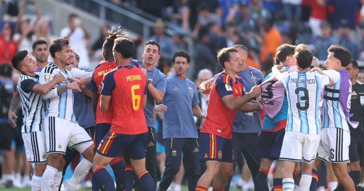 FIFA anunció duras sanciones por pelea en la final del Mundial 2026