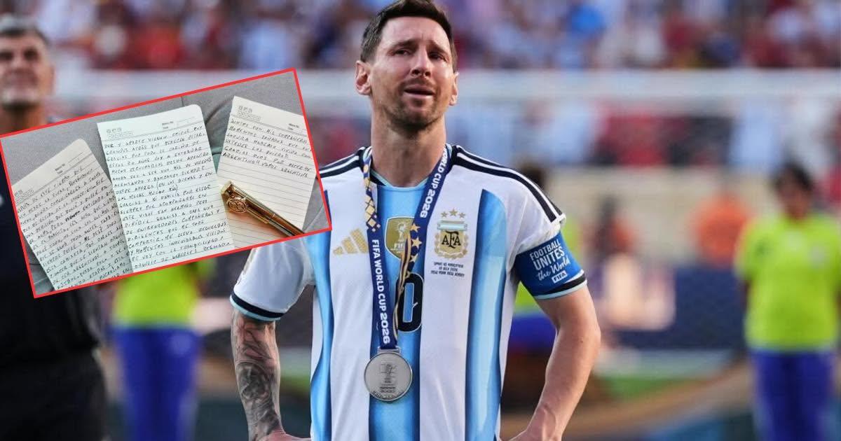 Messi anunció su retiro de la selección argentina: "Fue una decisión que dolió y duele en el alma"