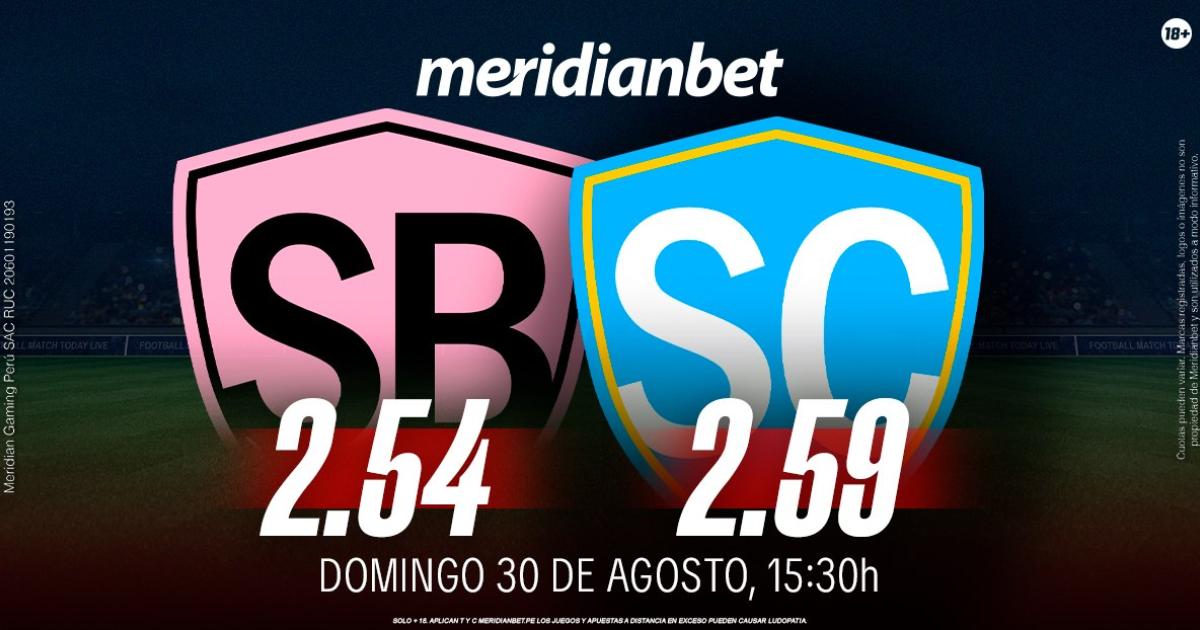 Sport Boys vs Sporting Cristal: ¡Recomienda Meridianbet a un amigo y ganen juntos puntos de Misiones!