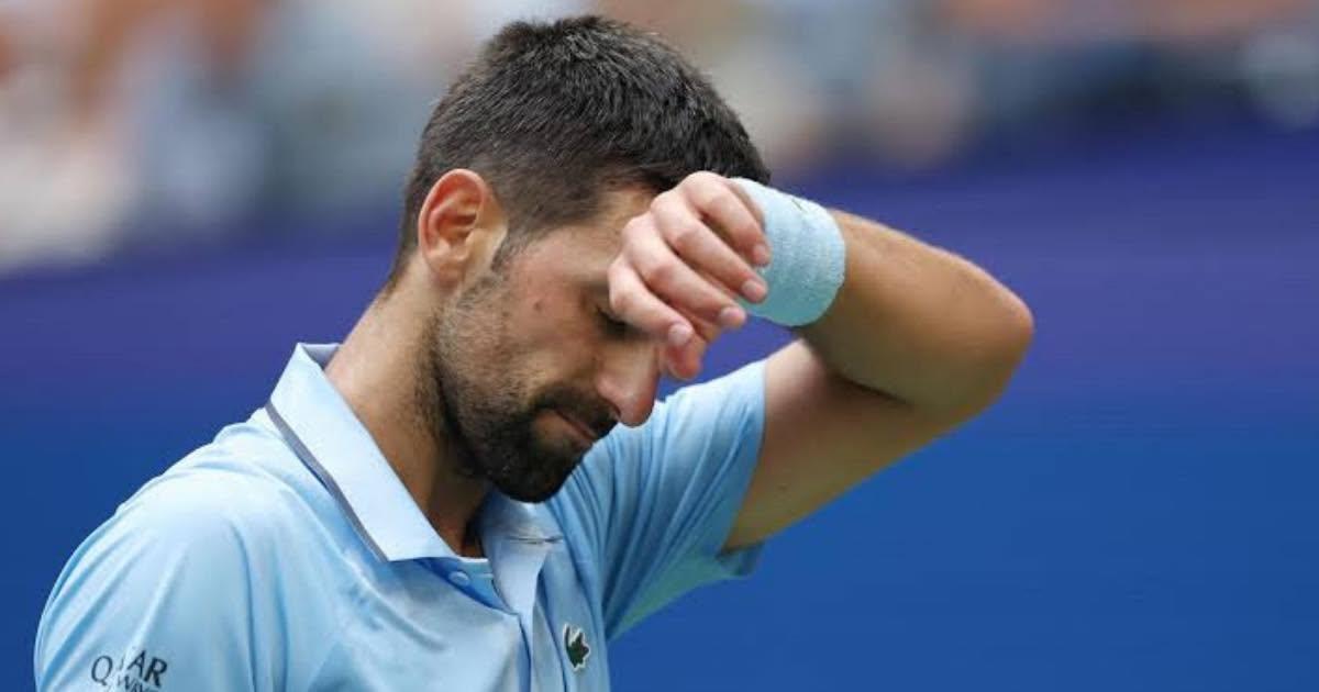 Djokovic se fue entre lágrimas en su debut del US Open