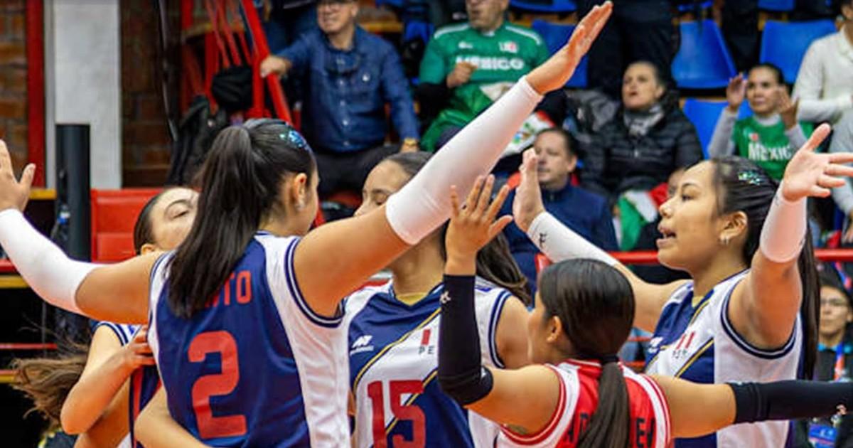 Perú venció a México en el Mundial sub 17 de vóley