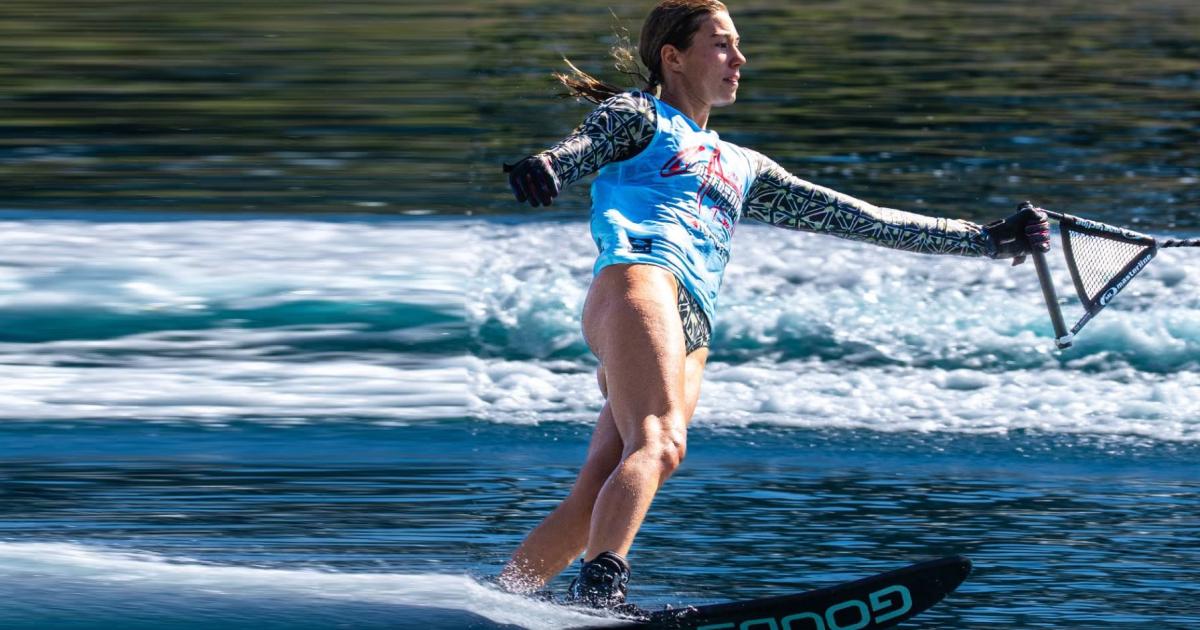 ¡Imparable! Cristhiana de Osma logró tres medallas en el California Pro Am de esquí acuático