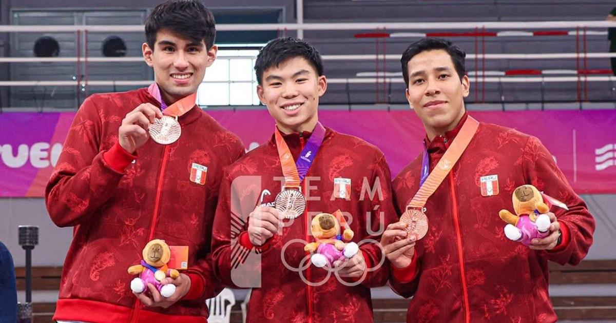 Perú obtuvo medalla de bronce en florete masculino por equipos en Santa Fe 2026
