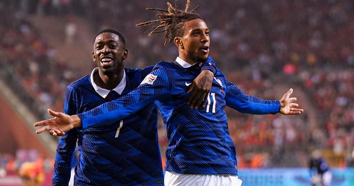 (VIDEO) Con golazo de Olise, Francia se llevó los puntos de Bélgica