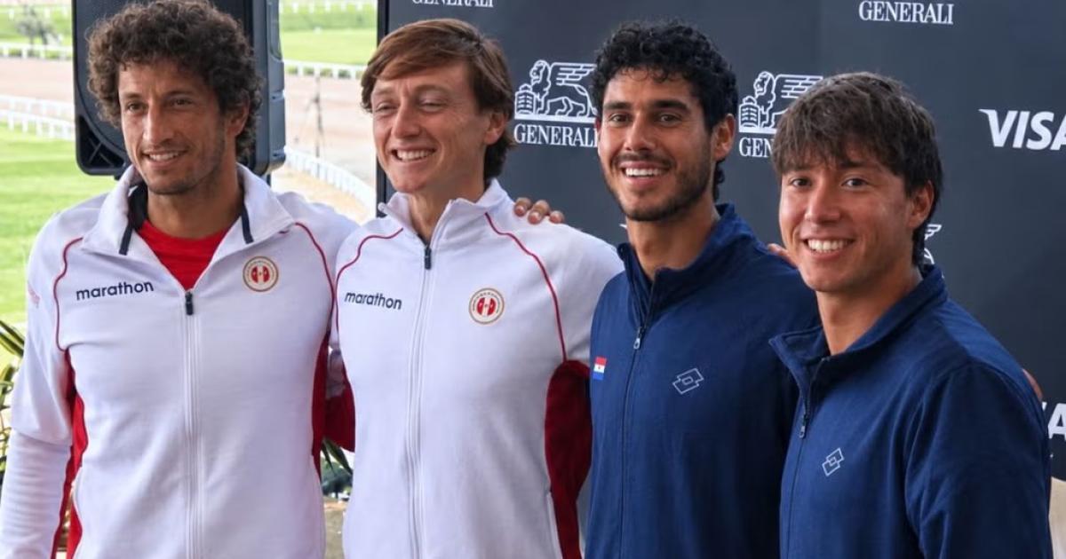 ¡Listo el sorteo! Perú enfrenta a Paraguay por el Grupo I Mundial de la Copa Davis