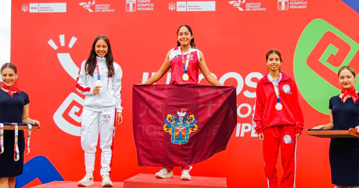 Arequipa gana 13 medallas en el inicio del atletismo y paratletismo en los Juegos Deportivos Nacionales 2026