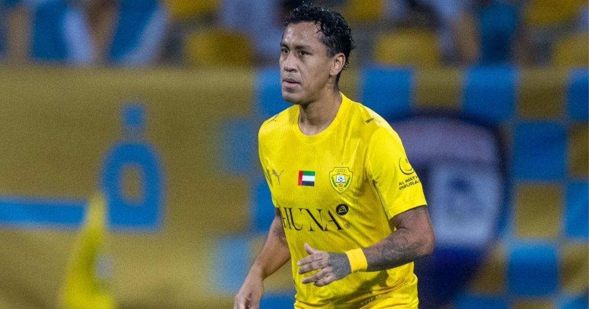 Con Renato Tapia como titular, Al-Wasl consiguió una importante victoria sobre Al-Ain