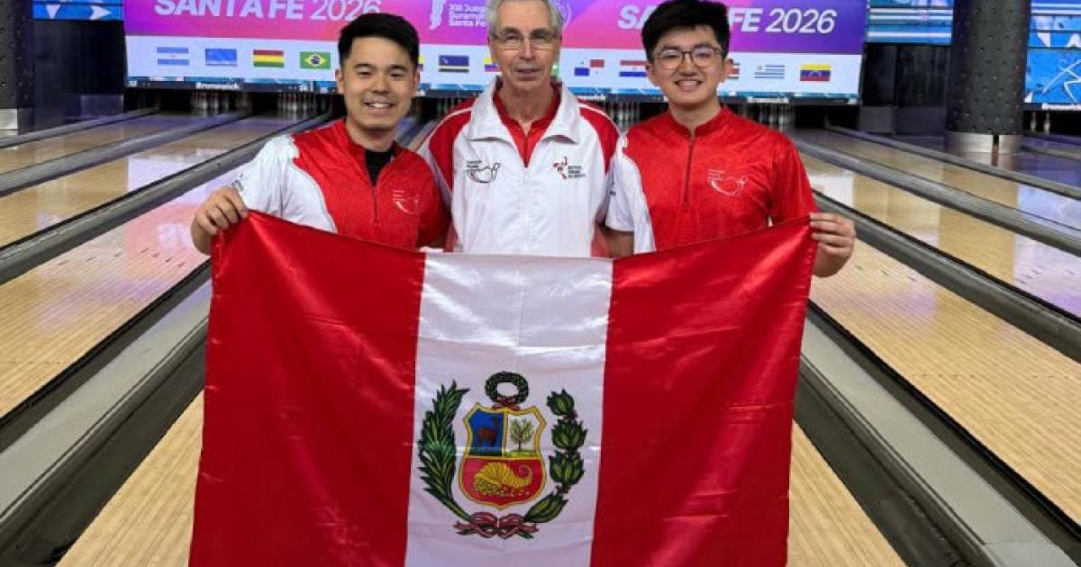 (FOTOS) Perú sumó su séptima medalla de oro en Santa Fe 2026 con el bowling
