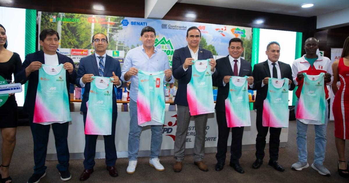 IPD y Municipalidad Provincial de Huancayo presentan la XL Maratón Internacional de los Andes 2026