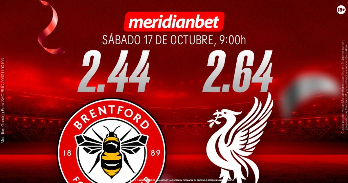 Brentford vs Liverpool: ¡Gana un Volkswagen Nivus 0 km con Meridianbet y Kashio!