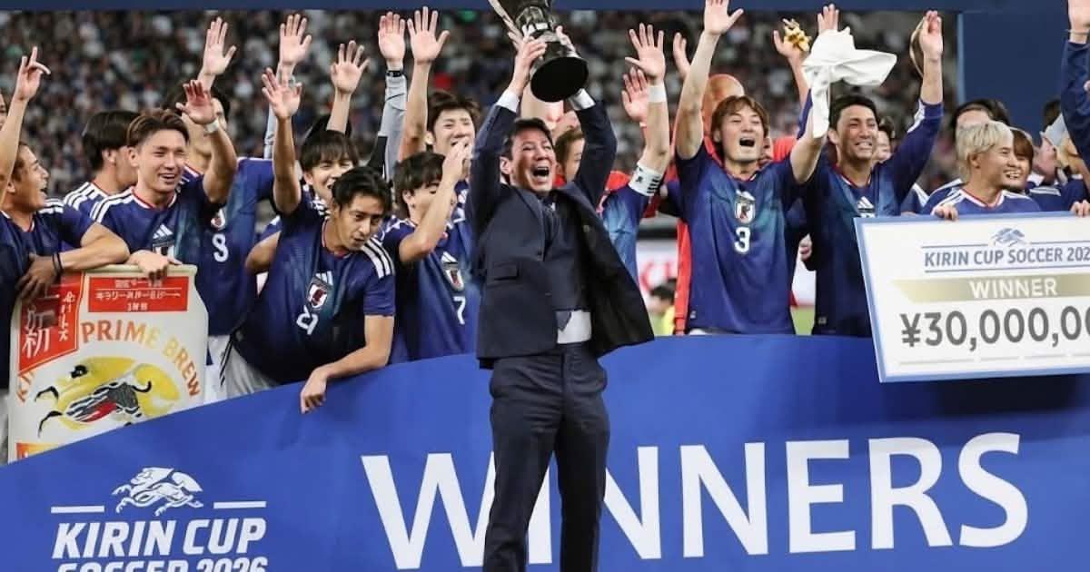 Japón venció a Nueva Zelanda y conquistó la Copa Kirin