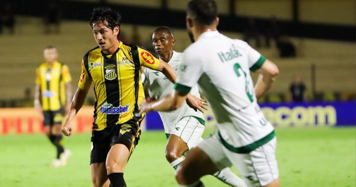 Sin Lora, Gremio Novorizontino goleó 3-0 a Goiás por la Serie B