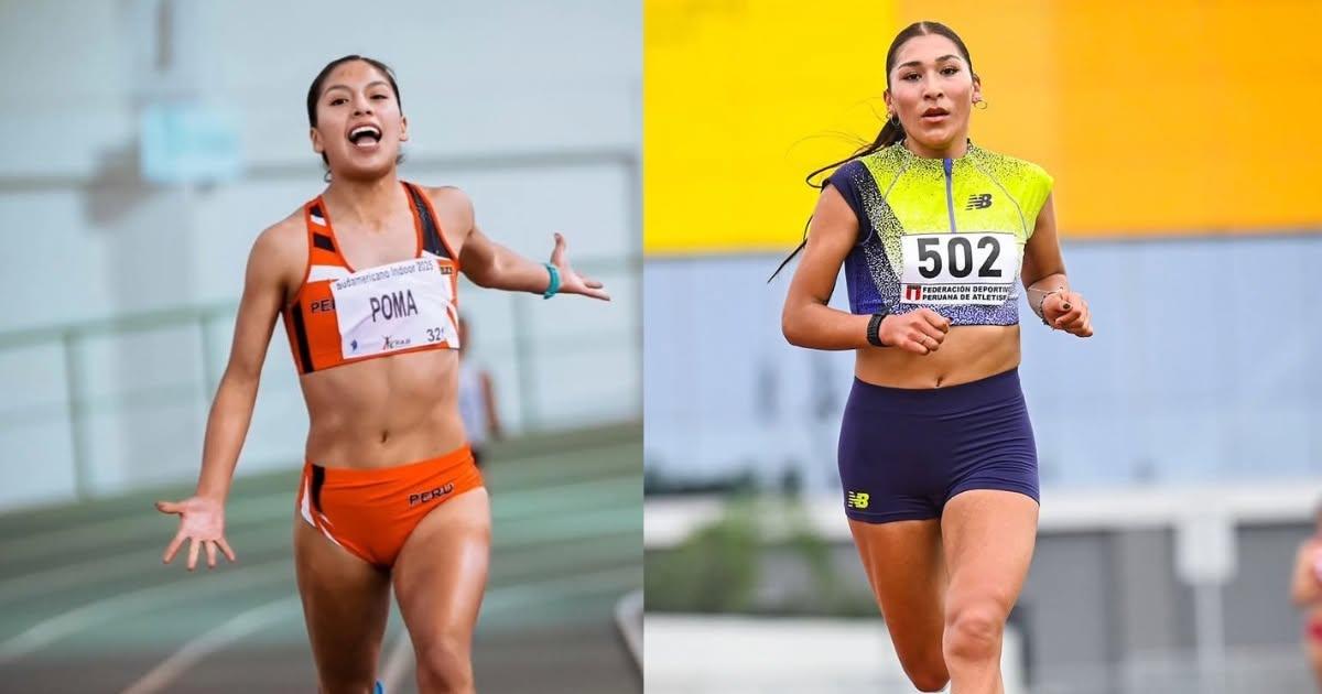 ¡Arriba, Perú! Poma y Arias conquistaron medallas en el Sudamericano de Atletismo U23