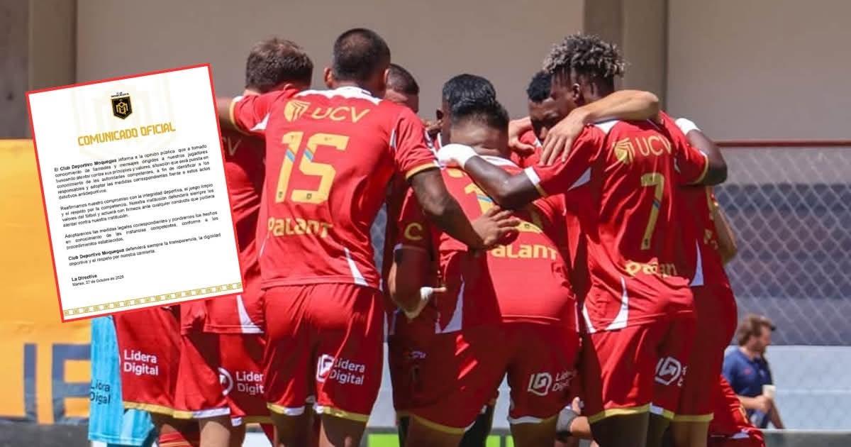 ¡Encendieron las alertas! CD Moquegua denunció que sus jugadores recibieron llamadas y mensajes para atentar contra sus principios