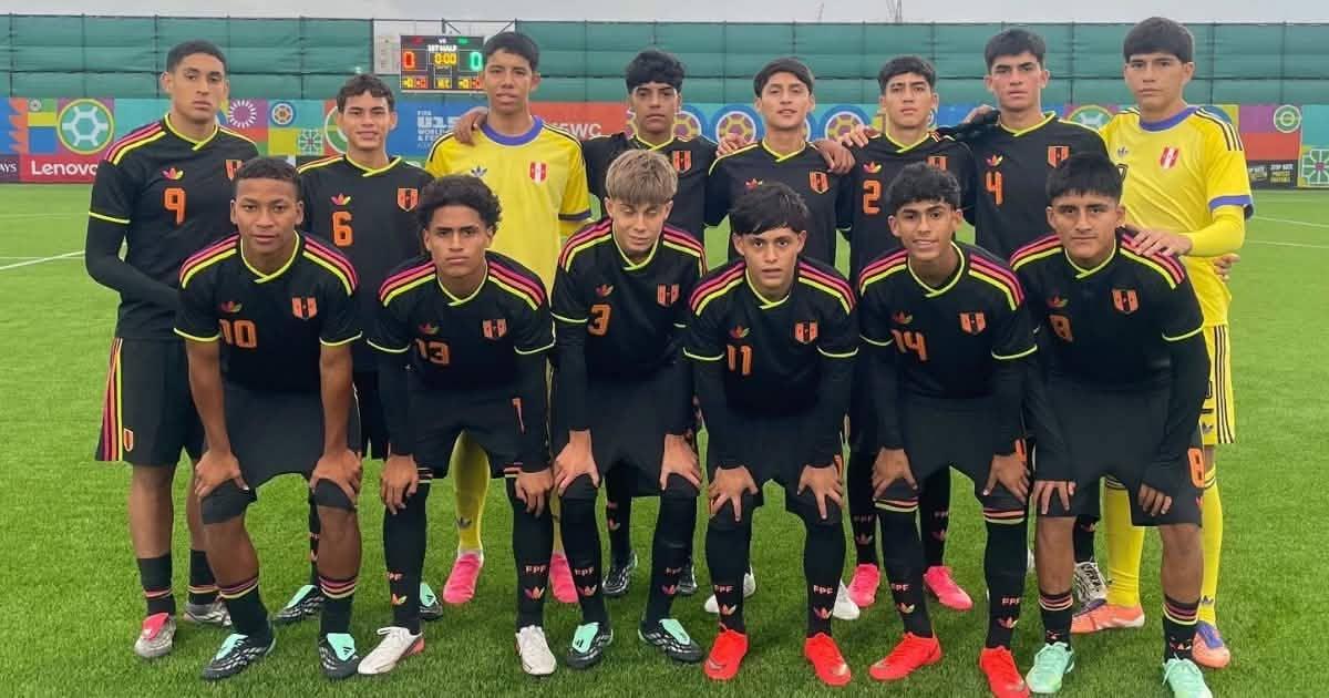 Se despidió en el puesto 18: Perú cerró su participación en Mundial y Festival Sub-15