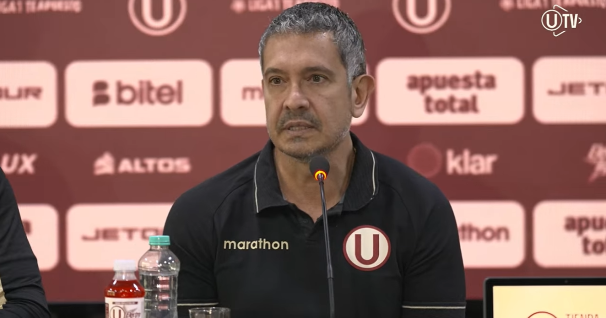 Franco Velasco presentó a Fabián Bustos y habló de los objetivos de Universitario